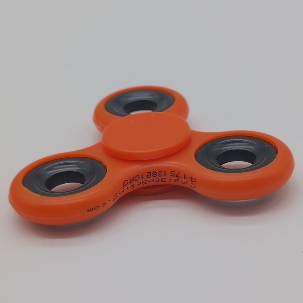 Cpsiatracking Orange Fidget Spinner Toy - Picture 2 of 2